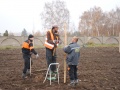 Listopad 2012 Výsadba hrušňového sadu
